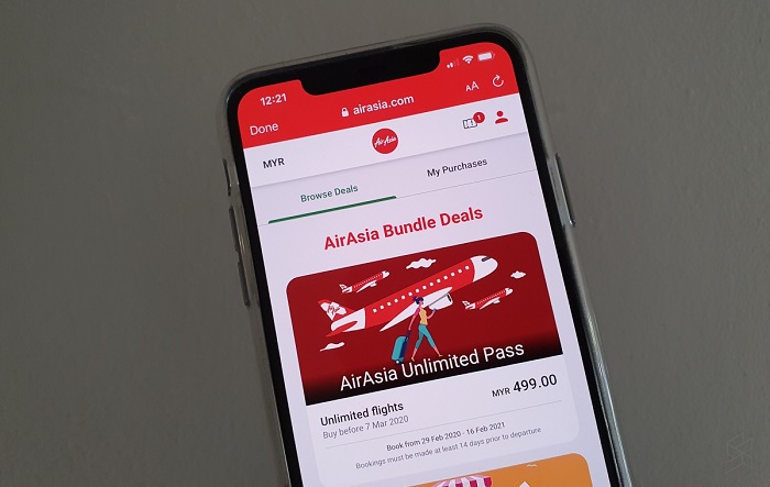 AirAsia - ứng dụng đặt vé máy bay online tốt nhất