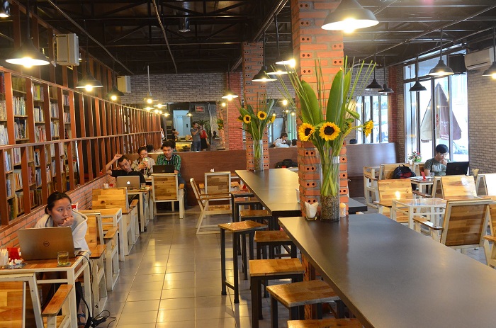 những quán cafe sách ở TP.HCM 