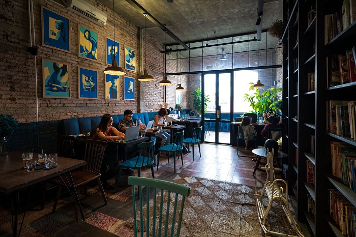 những quán cafe sách ở TP.HCM 