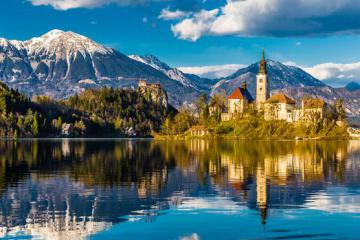 Hồ Bled - bức tranh tuyệt mỹ xứ Slovenia