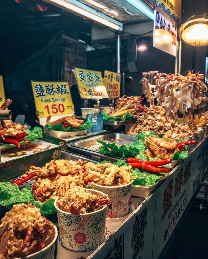 điểm mua sắm giá rẻ ở Cao Hùng - chợ đêm Liuhe