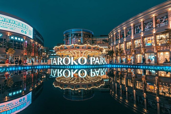 điểm mua sắm giá rẻ ở Cao Hùng - công viên Tarako