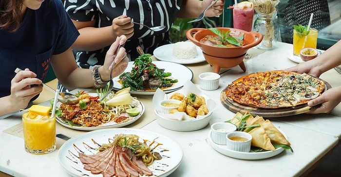 kinh nghiệm du lịch Bangkok 4 ngày 3 đêm - bữa tối