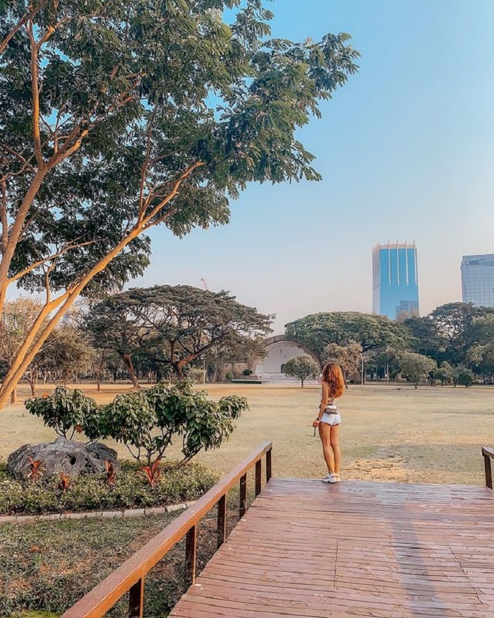 kinh nghiệm du lịch Bangkok 4 ngày 3 đêm - công viên