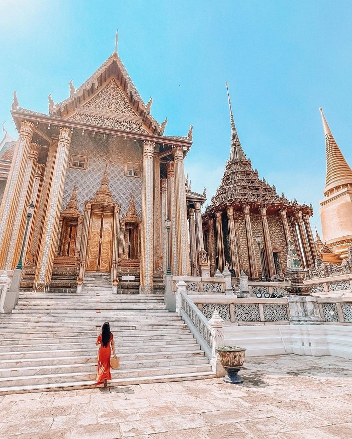 kinh nghiệm du lịch Bangkok 4 ngày 3 đêm - cung điện Hoàng gia