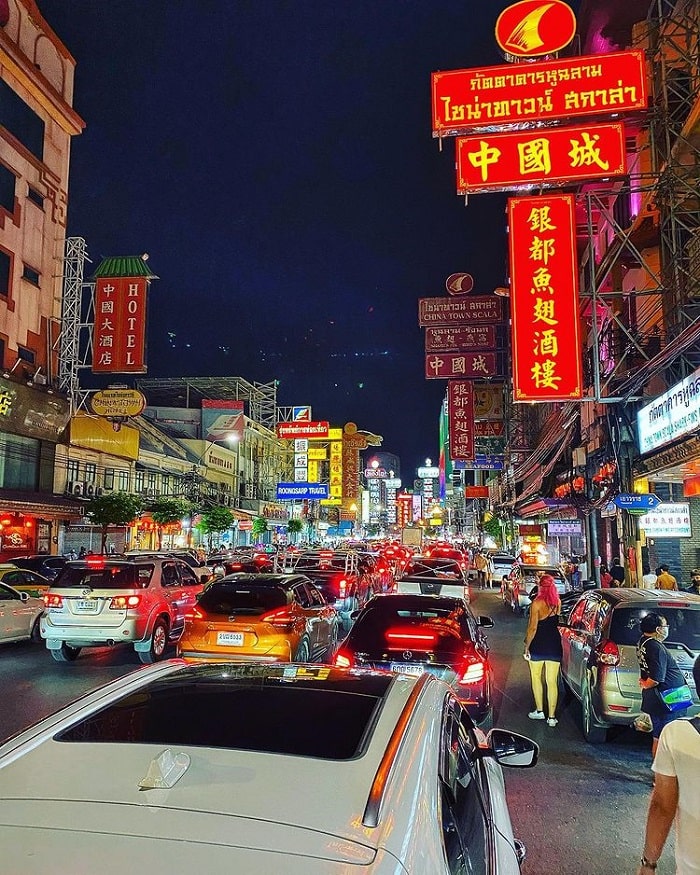 kinh nghiệm du lịch Bangkok 4 ngày 3 đêm - phố Tàu