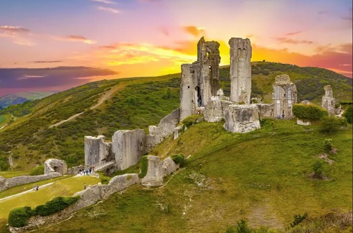 lâu đài Corfe