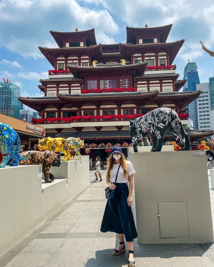 lịch trình du lịch Singapore 4 ngày 3 đêm - đền thờ