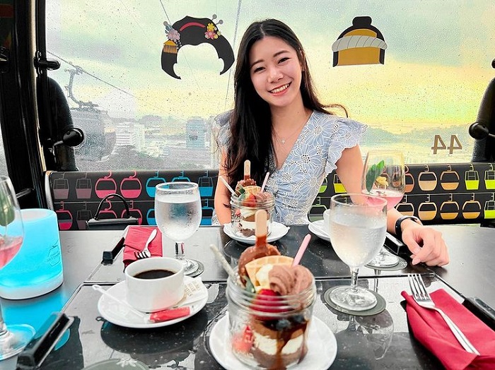 lịch trình du lịch Singapore 4 ngày 3 đêm - Sky dinning