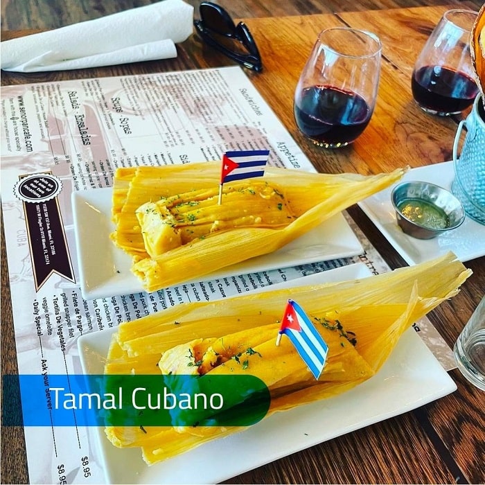 món ngon Cuba - tamal