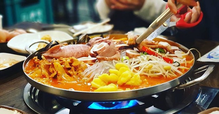 quán ăn ngon ở Busan - Gooweo Samkki