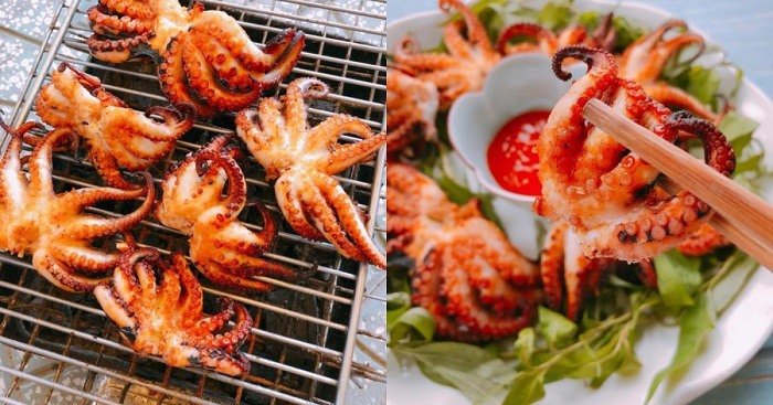 quán ăn ngon ở Busan - bạch tuộc
