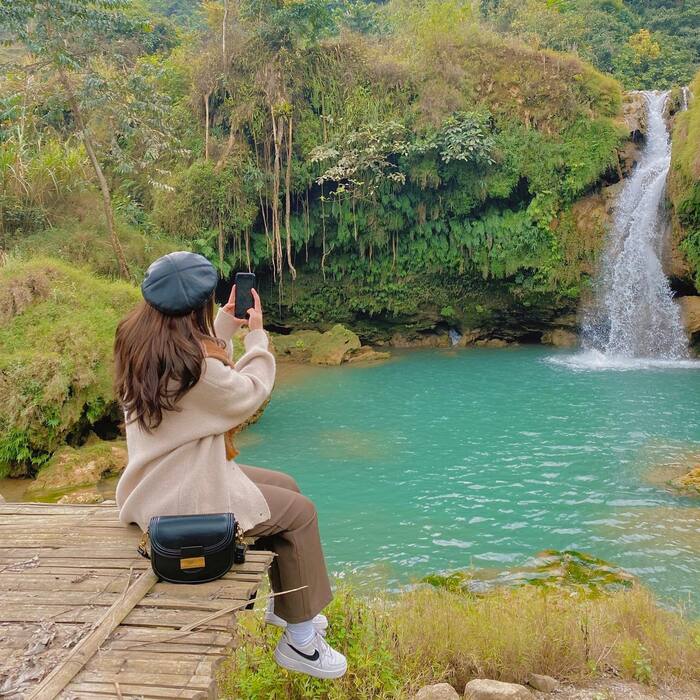 ‘Đứng vào là có ảnh xịn’ tại thác Chiềng Khoa Sơn La - Tiên cảnh thơ mộng của núi rừng Tây Bắc