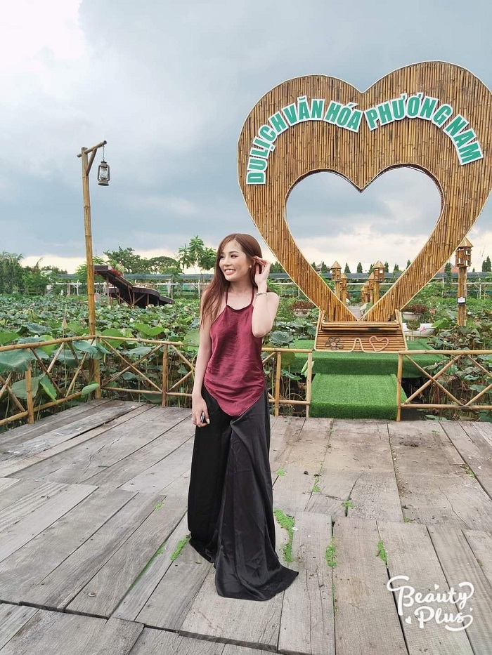 check in tại khu du lịch Phương Nam