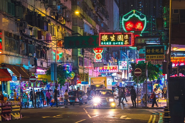 chợ đêm Temple Street Hồng Kông