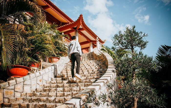 Chùa Long Sơn Tự  Khu du lịch Núi Sam An Giang