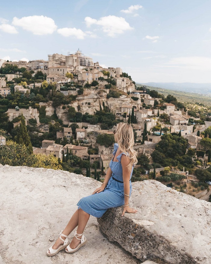 làng cổ Gordes Pháp 