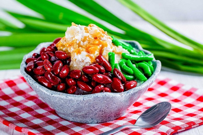 món ăn vặt nổi tiếng Malaysia Cendol