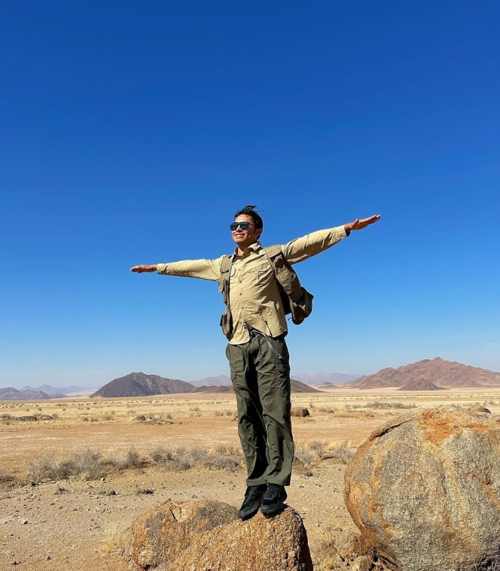 Du lịch Namibia - Cảnh quan thiên nhiên tại Namibia chủ yếu là sa mạc và đồi cát