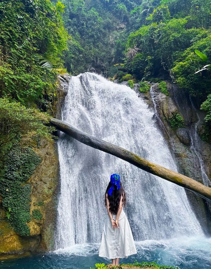 Thác Khau Làn Hà Giang không hề khó đi, đoạn đường trekking ngắn