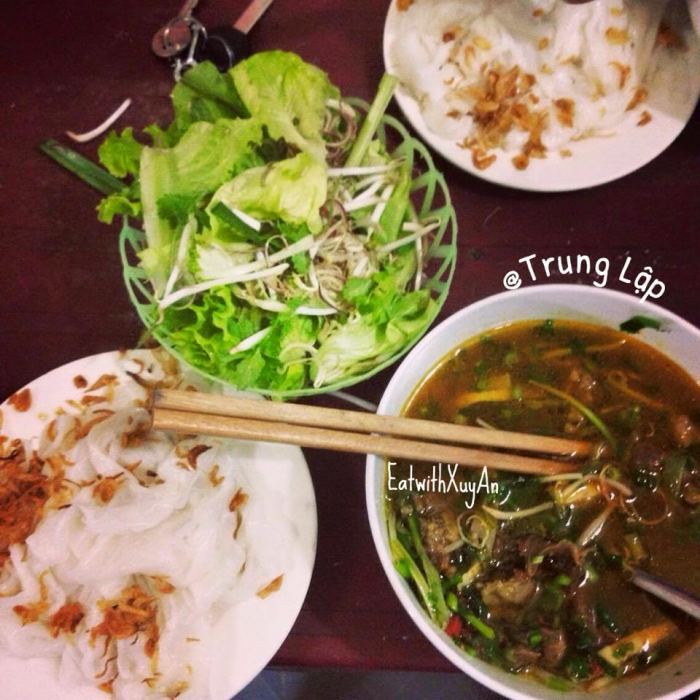 quán bánh mướt ở Vinh Nghệ An