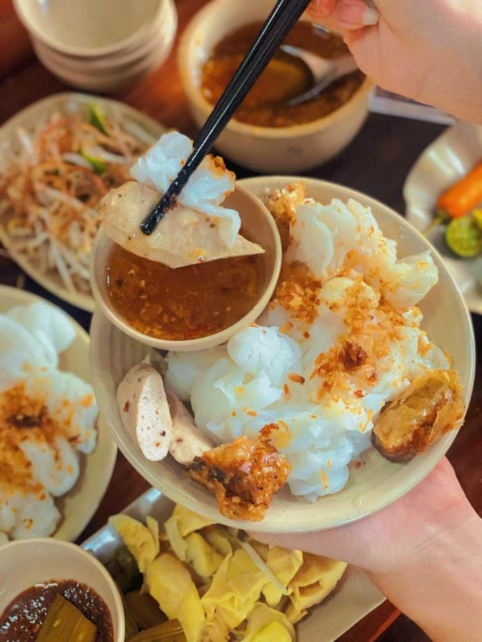 quán bánh mướt ở Vinh Nghệ An