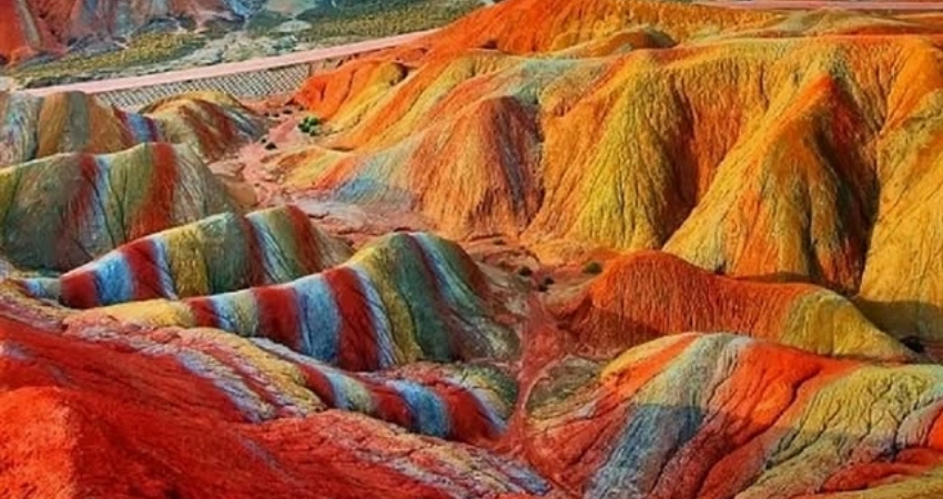 Trương Dịch Đan Hà là một tuyệt tác địa chất
