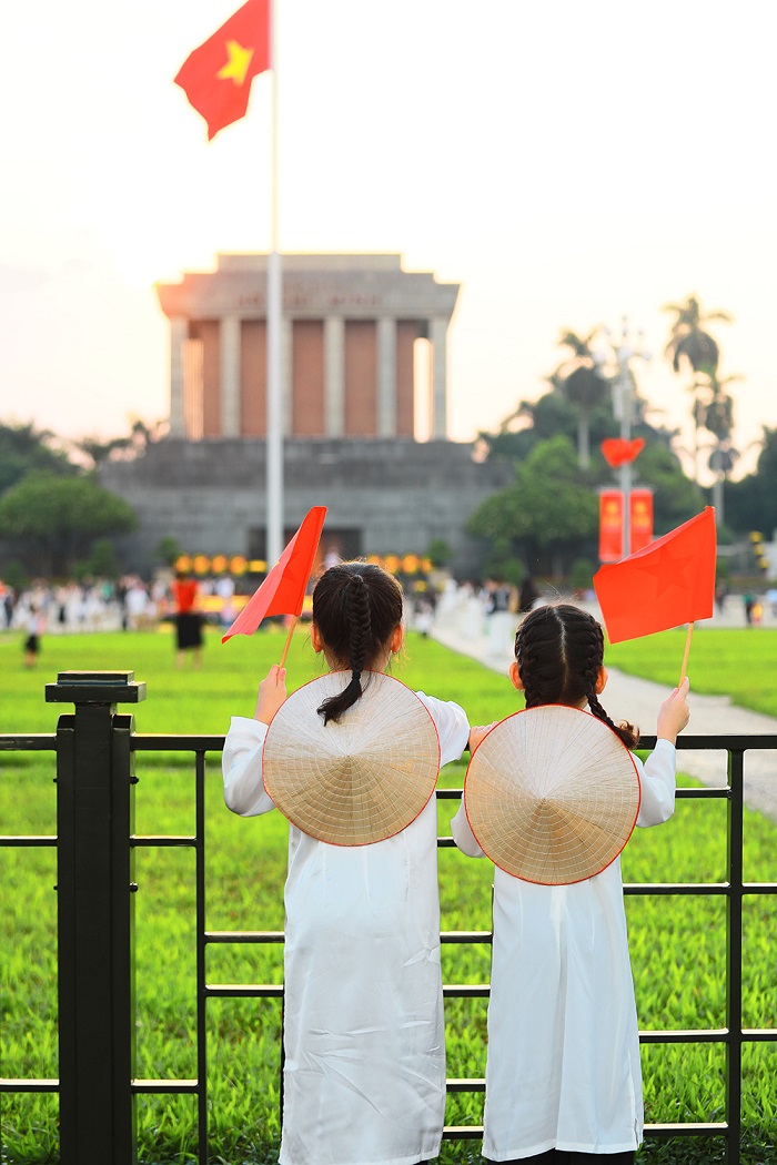 Quảng trường Ba Đình Hà Nội là nơi Bác đọc Tuyên ngôn Độc lập