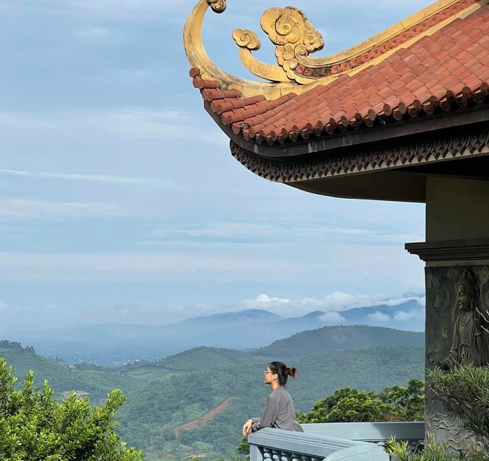 Thiền viện Trúc lâm Tây Thiên Vĩnh Phúc rộng lớn và nguy nga