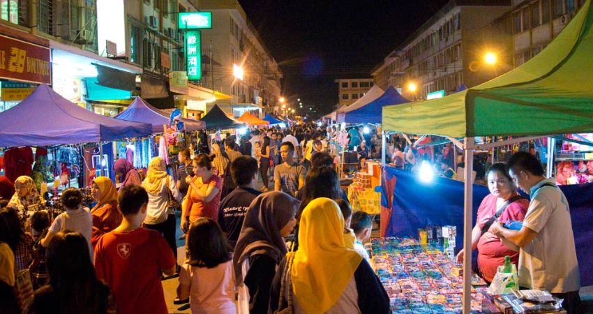 Chợ đêm Balok - cẩm nang du lịch Balok Malaysia