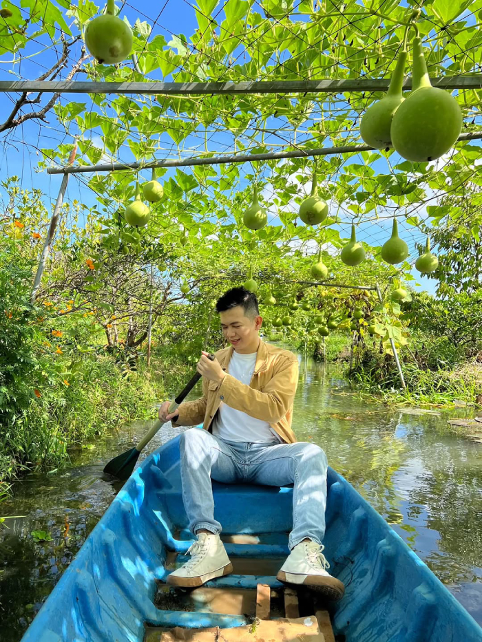 Hòa mình vào không gian xanh và cây trái thơm lừng