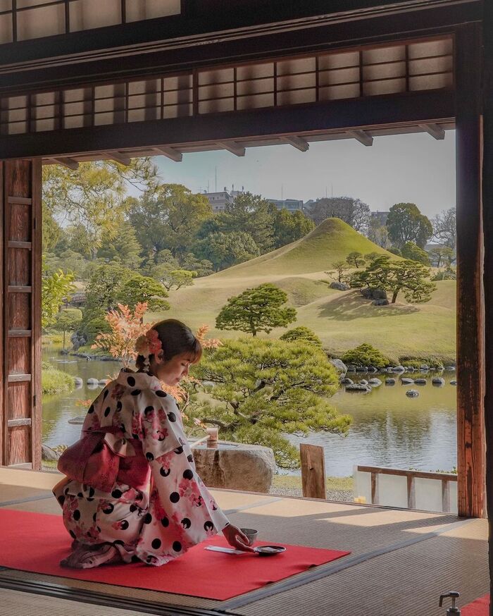 Cẩm nang du lịch Kumamoto - Vãn cảnh vườn Suizenji Jojuen