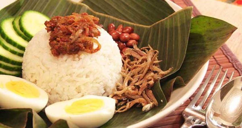 Nasi Lemak - cẩm nang du lịch Morib Malaysia