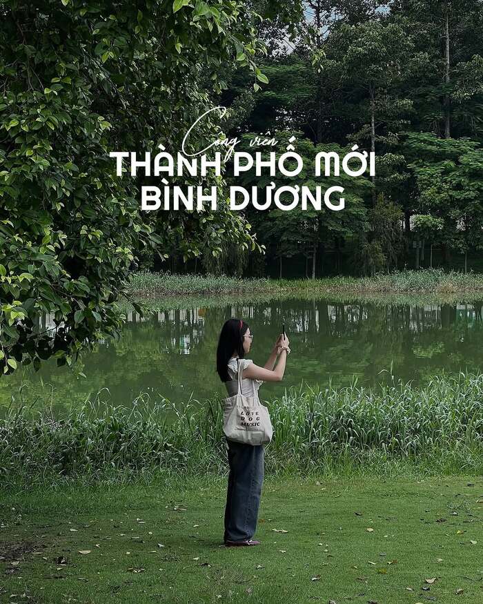 Địa điểm đi chơi 30/4 – 1/5 ở Bình Dương - Công viên thành phố mới Bình Dương