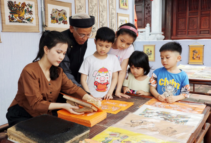 Làng nghề truyền thống ở Bắc Ninh - Làng tranh dân gian Đông Hồ