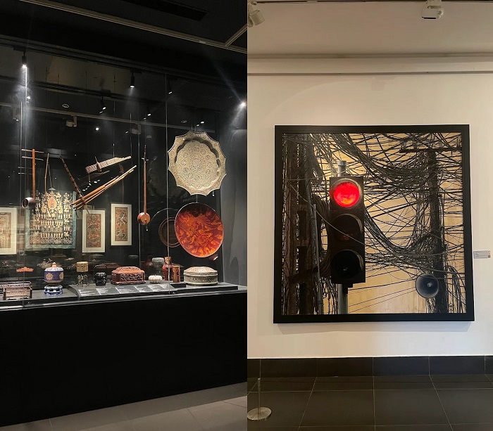 Các tác phẩm trong Bảo tàng Mỹ thuật Việt Nam