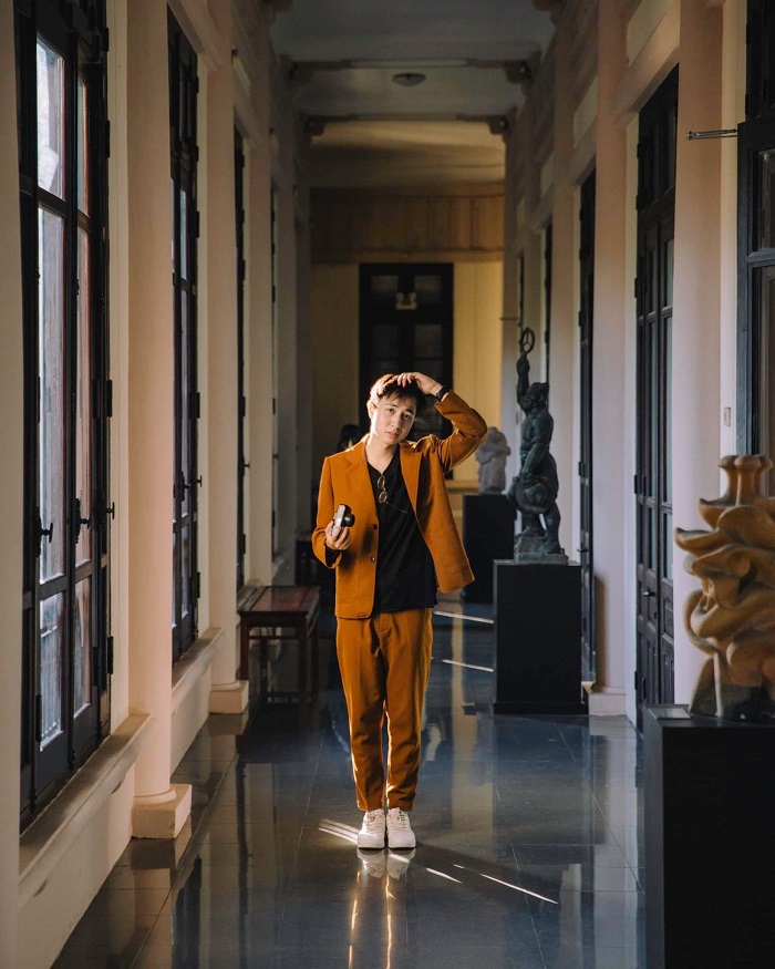 Nhiều góc chụp ảnh đẹp tại Bảo tàng Mỹ thuật Việt Nam