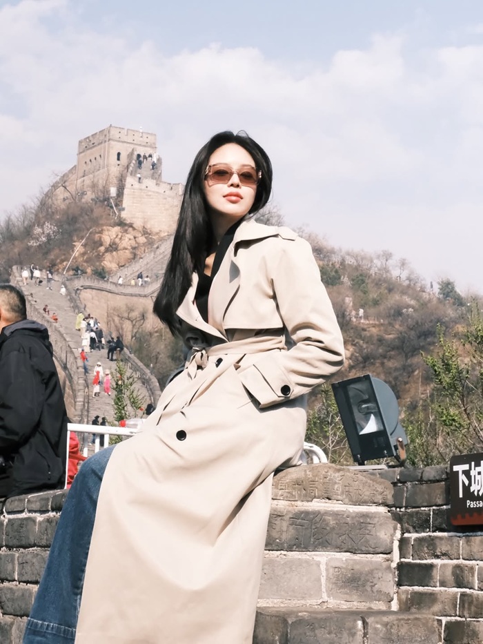 Sở hữu nhan sắc ngọt ngào, chiều cao nổi bật và tỉ lệ cơ thể cân đối, Thanh Thủy dễ dàng chinh phục mọi góc máy. Ảnh: Instagram nhân vật