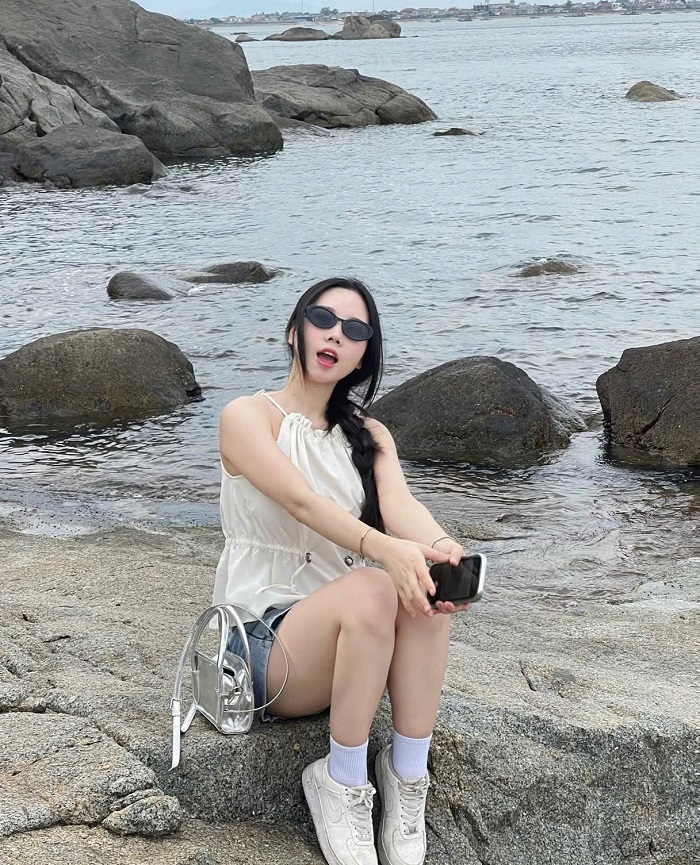 Bạn có thể ghé biển Cẩm Lĩnh Hà Tĩnh thời điểm nào cũng đẹp