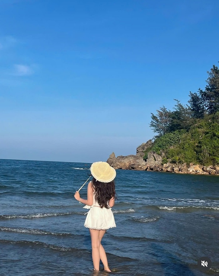 Biển Quỳnh Nghệ An là bãi biển kéo dài 20km