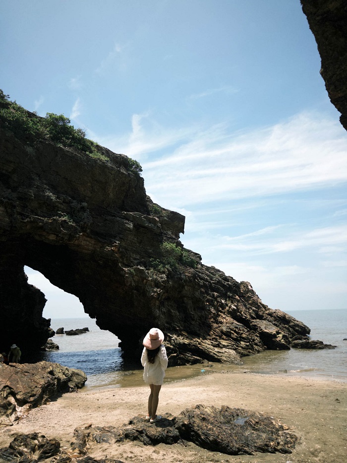 Check in tẹt ga với cảnh sắc thiên nhiên tại biển Quỳnh Nghệ An