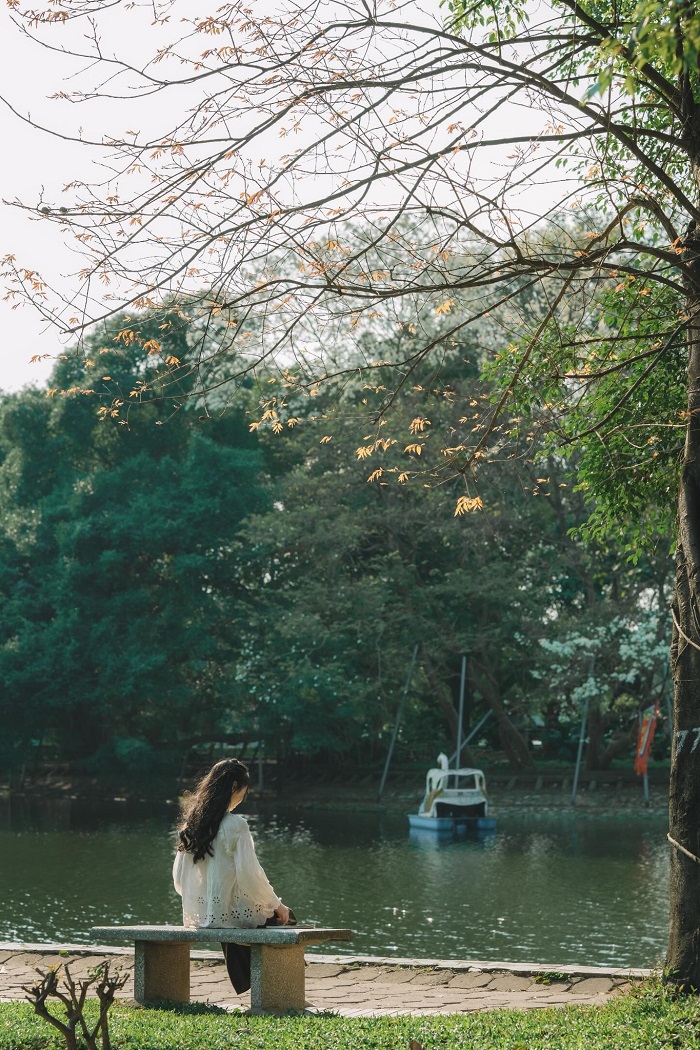 Công viên Thống Nhất Hà Nội là điểm thăm quan, chụp hình cực thơ cho bạn