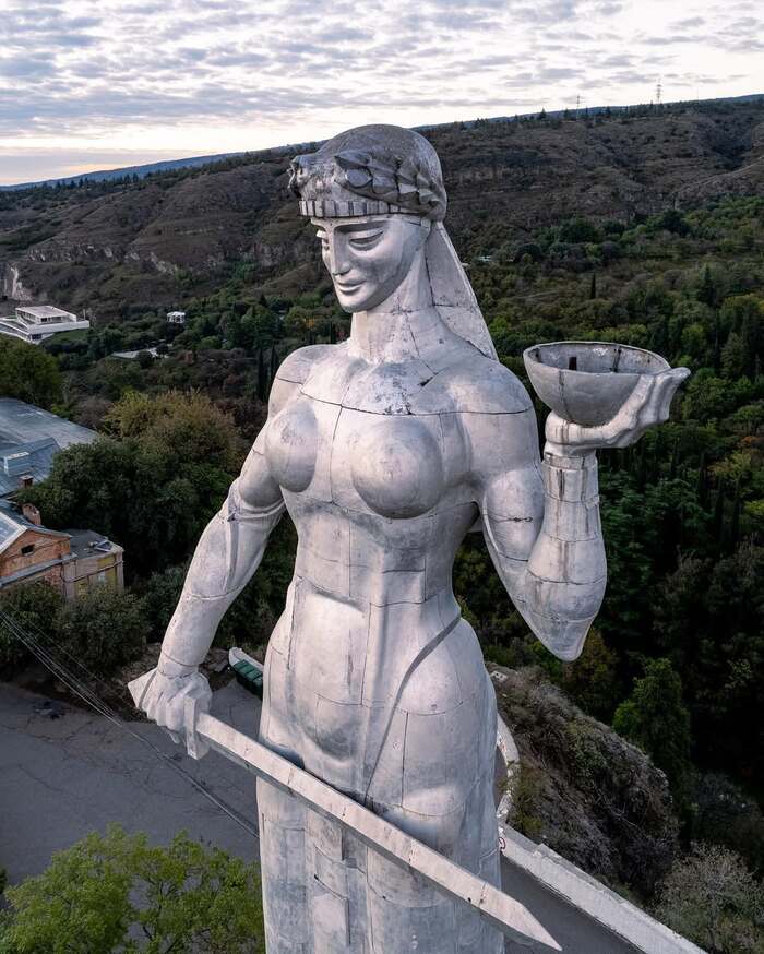 Du lịch Tbilisi Georgia - Khám phá pháo đài Narikala