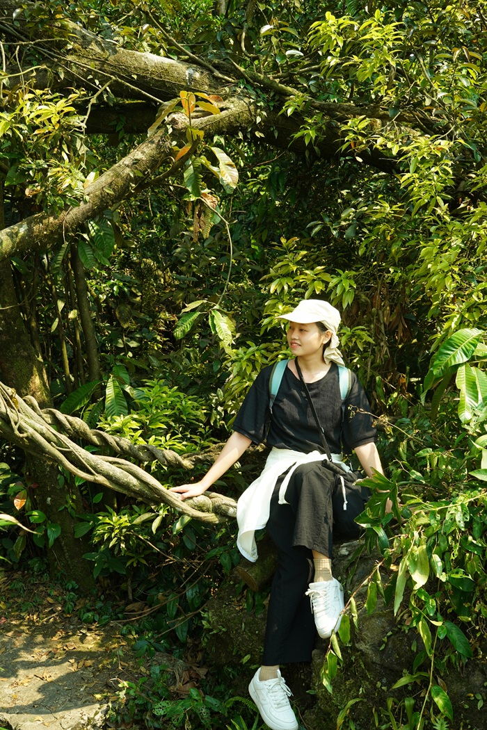 Chỉ cần một chuyến đi ngắn, chi phí hợp lý, nhưng đủ để thay đổi trạng thái tinh thần của cô. Ảnh: NVCC