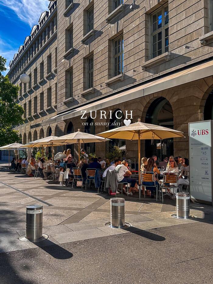 Kinh nghiệm du lịch Zurich Thụy Sĩ - Ghé khu phố mua sắm Bahnhofstrasse