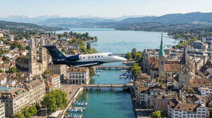 Kinh nghiệm du lịch Zurich Thụy Sĩ - Phương tiện di chuyển là máy bay