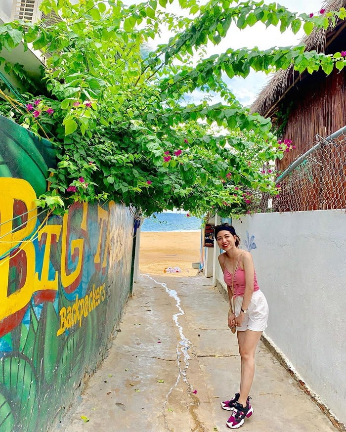 Bãi Xếp là một trong những bãi biển đẹp ở Quy Nhơn