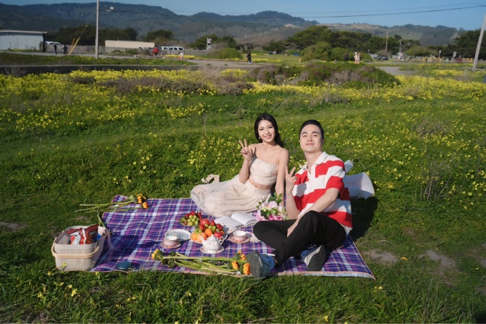 Nhìn không kĩ, khán giả đôi khi lại "tưởng" là tranh chứ khung cảnh đẹp đến nao lòng như thế này mà lại có thật 