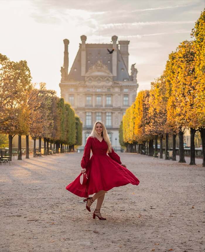 Thời điểm ghé thăm vườn Tuileries Pháp lý tưởng là tháng 4 - tháng 10