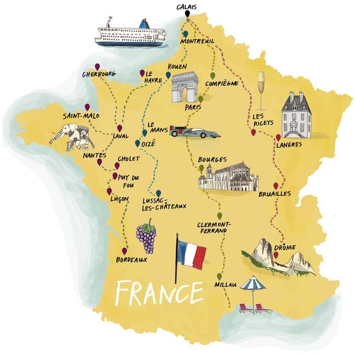 Du lịch Pháp miền Nam bản đồ: Khám phá tất cả các điểm đến phổ biến nhất trong miền Nam Pháp với bản đồ du lịch mới nhất! Từ Côte d\'Azur quyến rũ đến lâu đài xa hoa ở Provence, bạn sẽ có một chuyến du lịch đáng nhớ và tuyệt vời. Hãy xách ba lô và khám phá miền Nam Pháp ngay hôm nay!